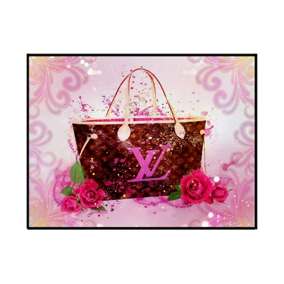 Louis Vuitton Wall Decor Louis Vuitton 8 2x11 Framed Wall Art
